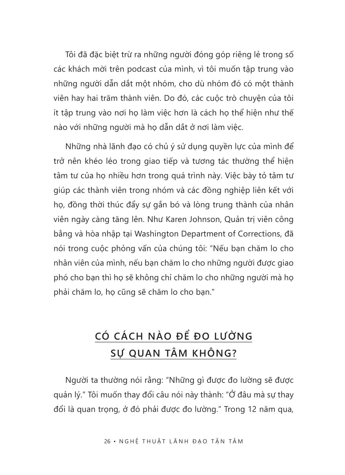 Nghệ Thuật Lãnh Đạo Tận Tâm
