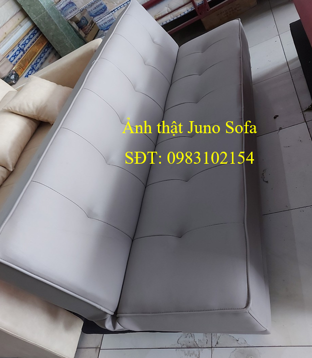 Sofa giường Special 1m7 da màu xám tùy chọn Juno Sofa