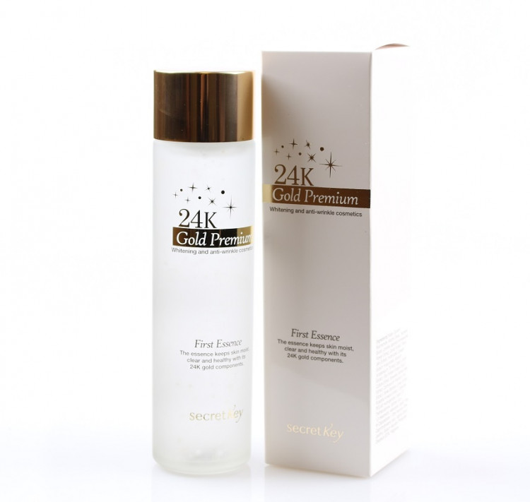 Kết quả hình ảnh cho Secret Key 24K Gold Premium First Essence