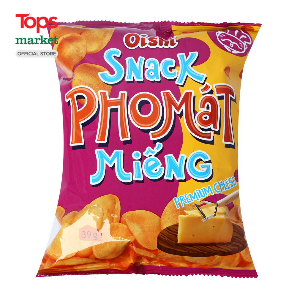 Snack Oishi Pho Mát Miếng 40G
