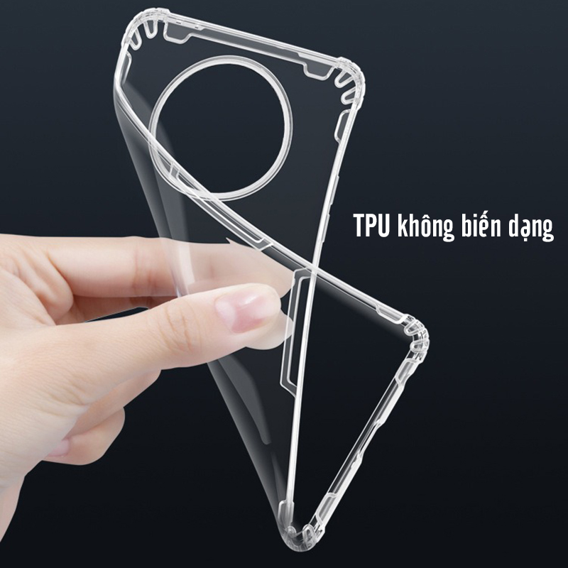 Ốp lưng cho Xiaomi Poco X3 NFC TPU trong suốt Nillkin NATURE - Hàng nhập khẩu