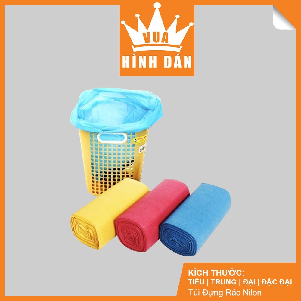 TÚI ĐỰNG RÁC NILON, BAO RÁC TỰ PHÂN HỦY – 2 hoặc 3 CUỘN – ĐẠI HOÀNG NGUYÊN – Đủ size - Màu ngẫu nhiên