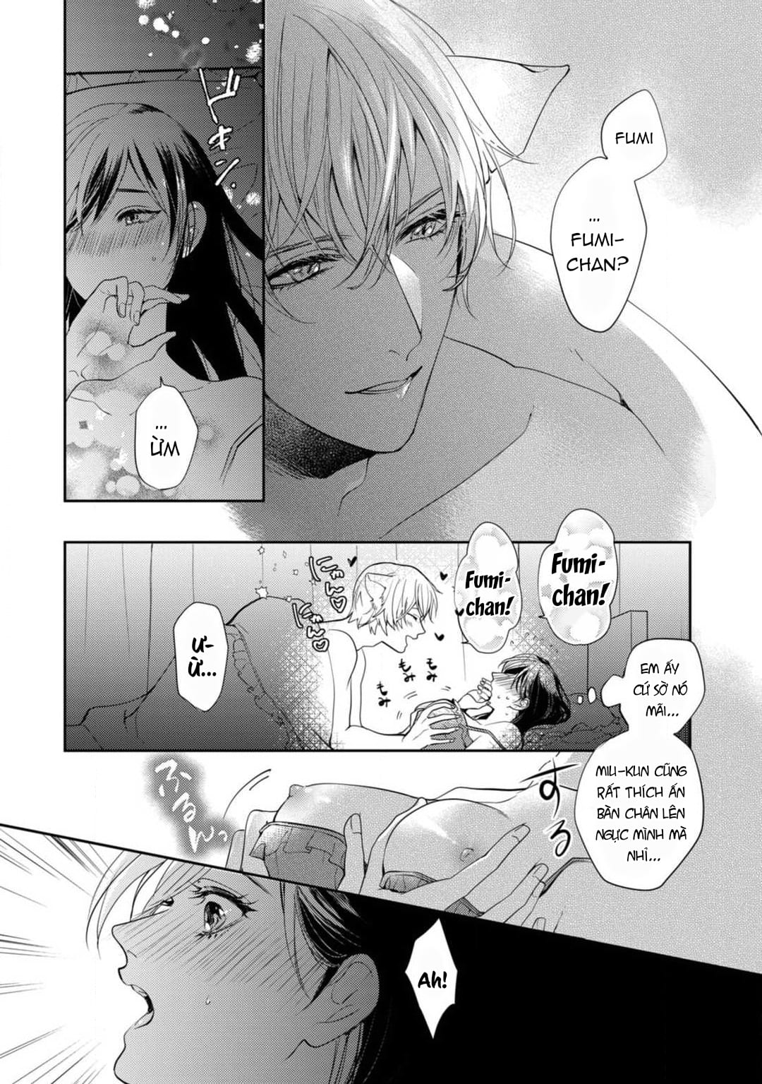 bạn trai mèo trắng của tôi chapter 1.2 14