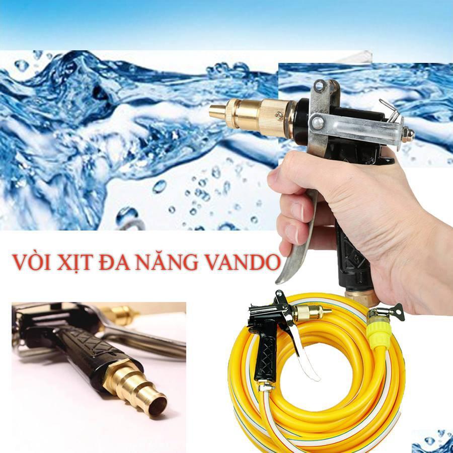 ️ Vòi phun xịt nước rửa xe tướI cây chuyên nghiệp tăng áp lực nước 300% 206701