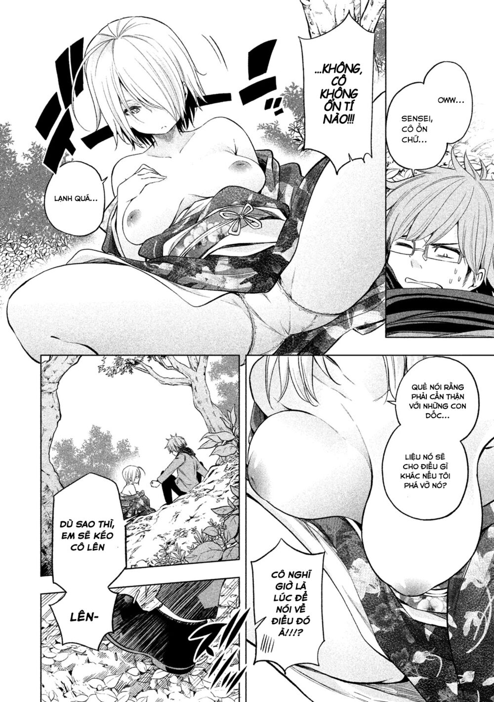 thế quái nào cô giáo lại ở đây!? chapter 34 8