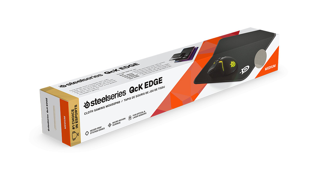 Bàn di chuột gaming Steelseries QCK EDGE - Large - Hàng chính hãng