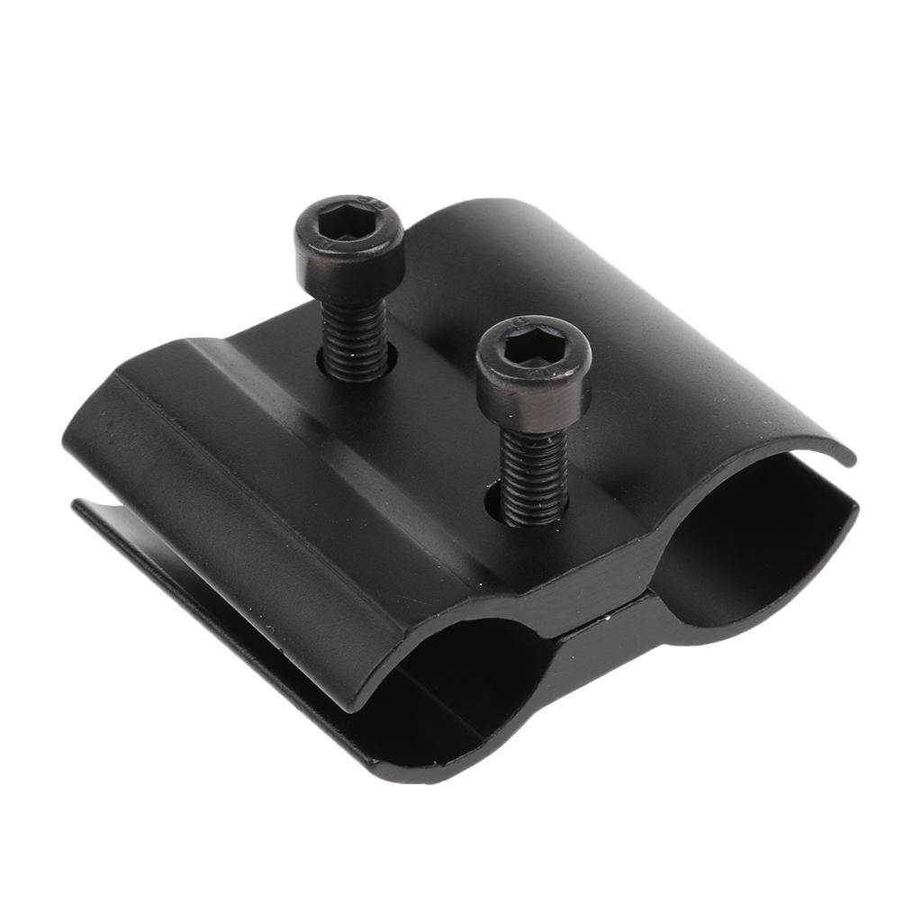 Ring Scope Telescope Clamp Mount Holder Flashlight Torch Metal Clip