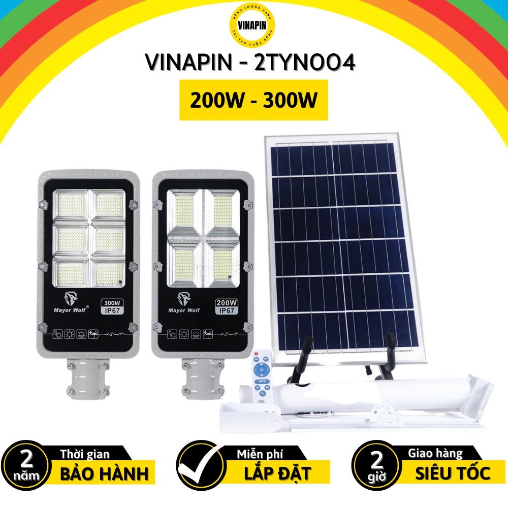 Đèn năng lượng mặt trời bàn chải led VINAPIN-2TYN004 siêu sáng led 1 khoang - Nhiều công suất + tấm PIN lớn + chống nước