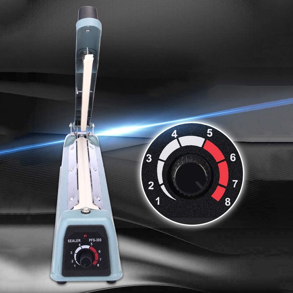 Máy hàn túi dập tay PFS 300 - Cuộn cảm dây đồng lớn hơn, máy khỏe, chạy êm, làm việc liên tục và bền bỉ