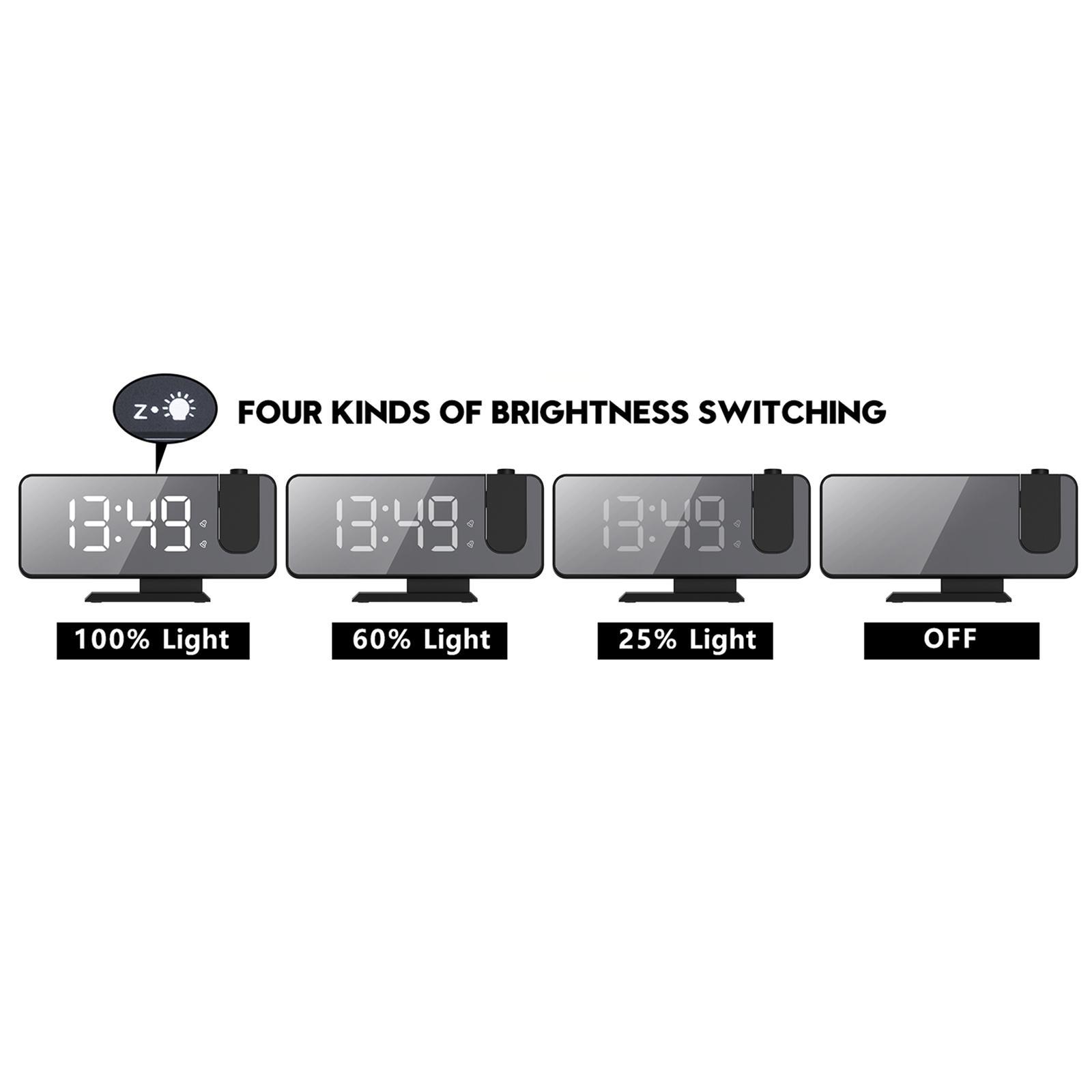 Alarm Clock Electronic Clock Large Display Snooze
