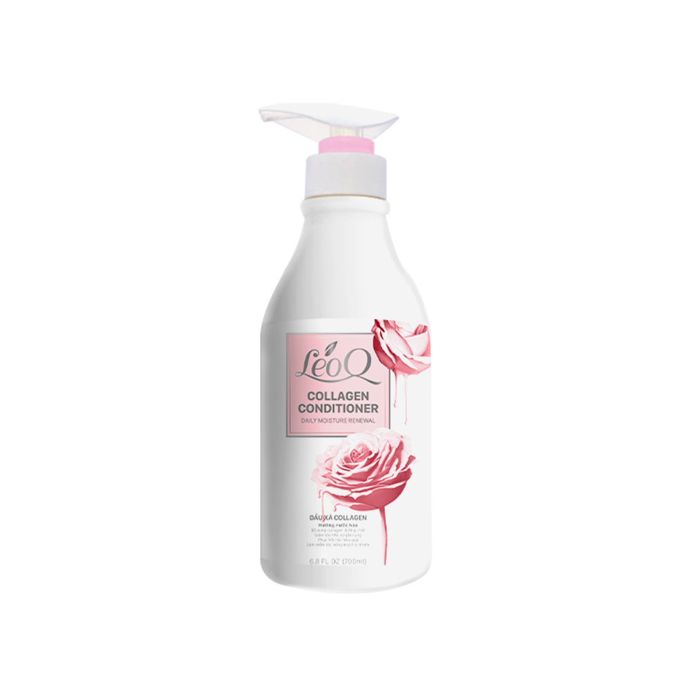 Combo 2 Chai Dầu Gội + Dầu Xả LeoQ Ngăn Ngừa Tóc Hư Tổn Giảm Gãy Rụng Làm Sạch Gàu 550ml 700ml L11 - L12