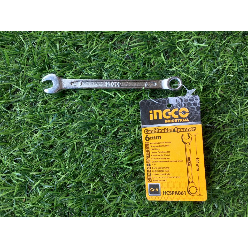 Các loại cờ lê vòng miệng Ingco HCSPA nhiều size 6mm, 8mm, 9mm, 10mm, 12mm, 13mm, 14mm sử dụng sửa chữa, DIY