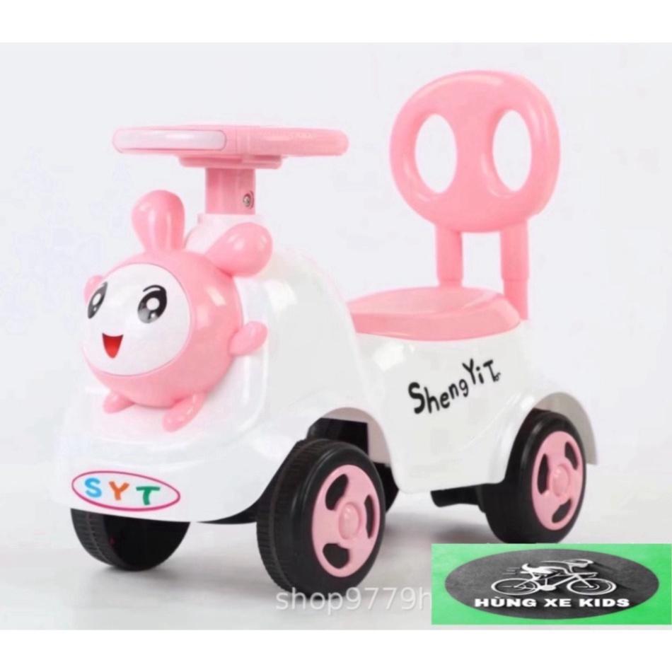 XE CHÒI CHÂN HEO PEPPA, XE CHÒI CHÂN THỎ CUTE CHO BÉ YÊU. - HEO TRẮNG XANH