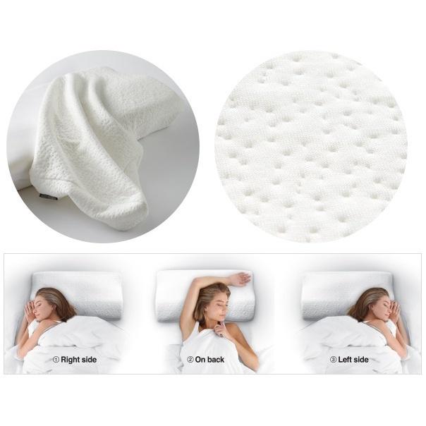 SALE  Gối Memory Foam 50D Lock &amp; Lock HLW114 (62 x 34 x 10 cm) (Siêu HOT)