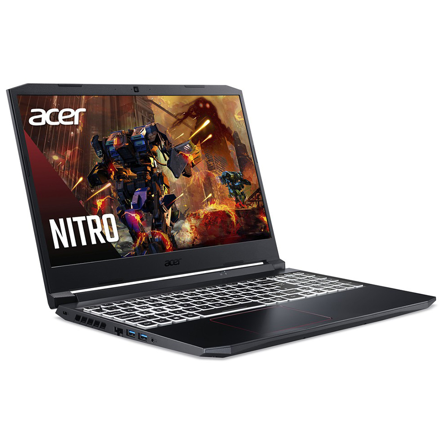 Laptop Acer Gaming Nitro 5 AN515-55-73VQ NH.Q7RSV.001 (Core i7-10750H/ 8GB/ 512GB SSD/ GTX1650 4G DDR6/ 15.6 FHD/ Win 10) - Hàng Chính Hãng