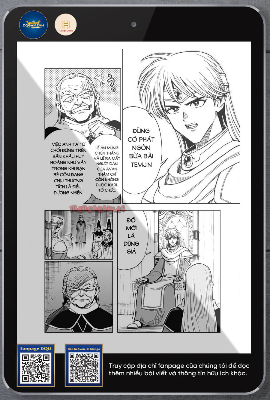 dragon quest - dũng giả avan và ngục viêm ma vương chapter 43 20