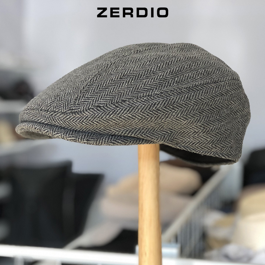 Mũ Nồi Nam, Nón Beret Nam Phong Cách Cổ Điển Anh Cao Cấp MN039