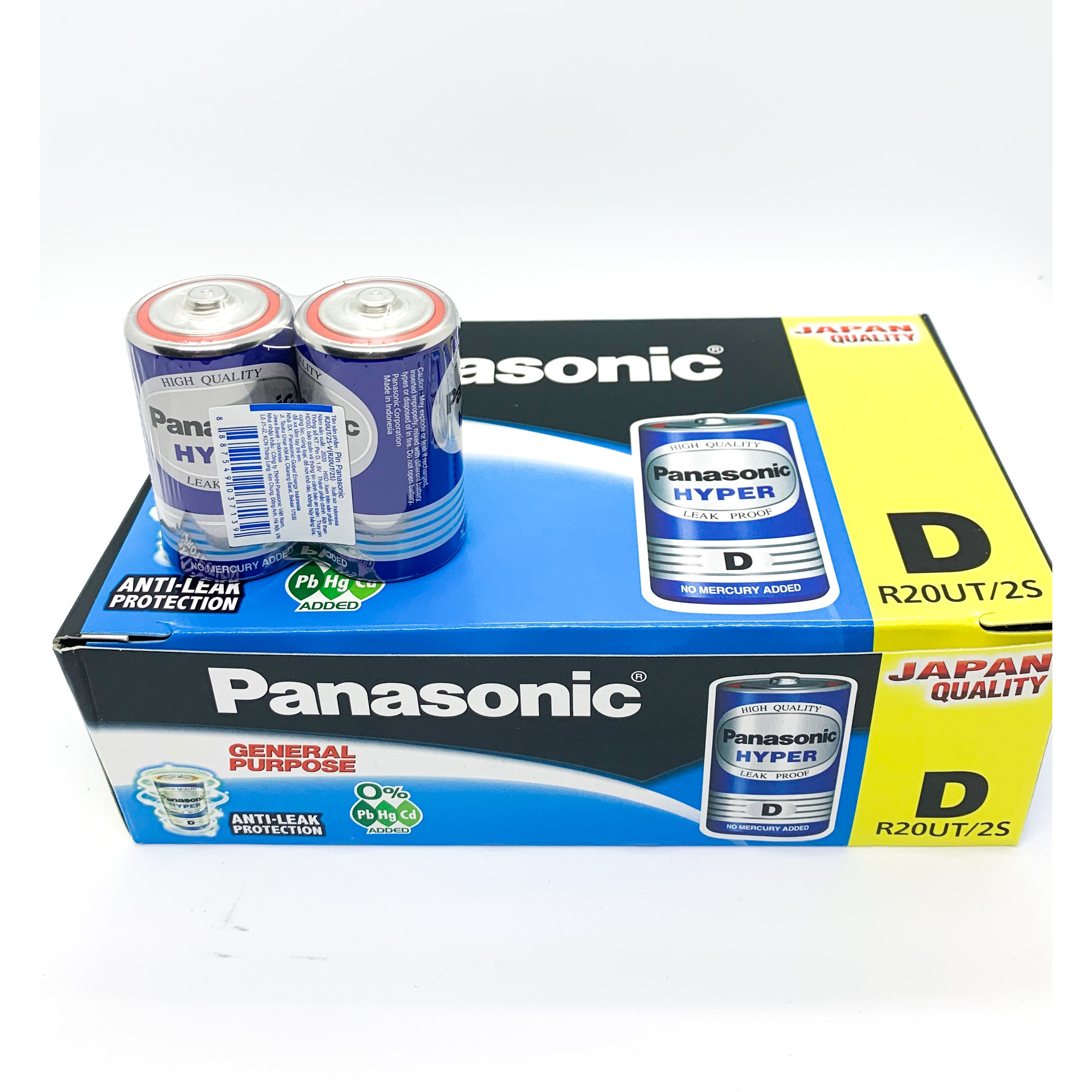 Hộp 12 Đôi Pin Đại 1,5 V Panasonic - Hàng Chính Hãng