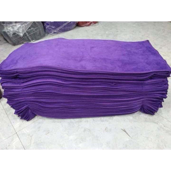 Khăn gội đầu, quấn đầu loại dày, thấm hút nước tốt, cho spa, salon tóc, kt 35x75cm