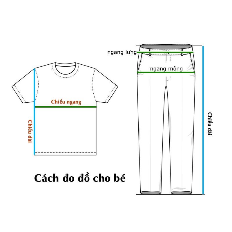Bộ bé trai sát nách từ 24kg-70kg thun 4 chiều in chữ - BT31
