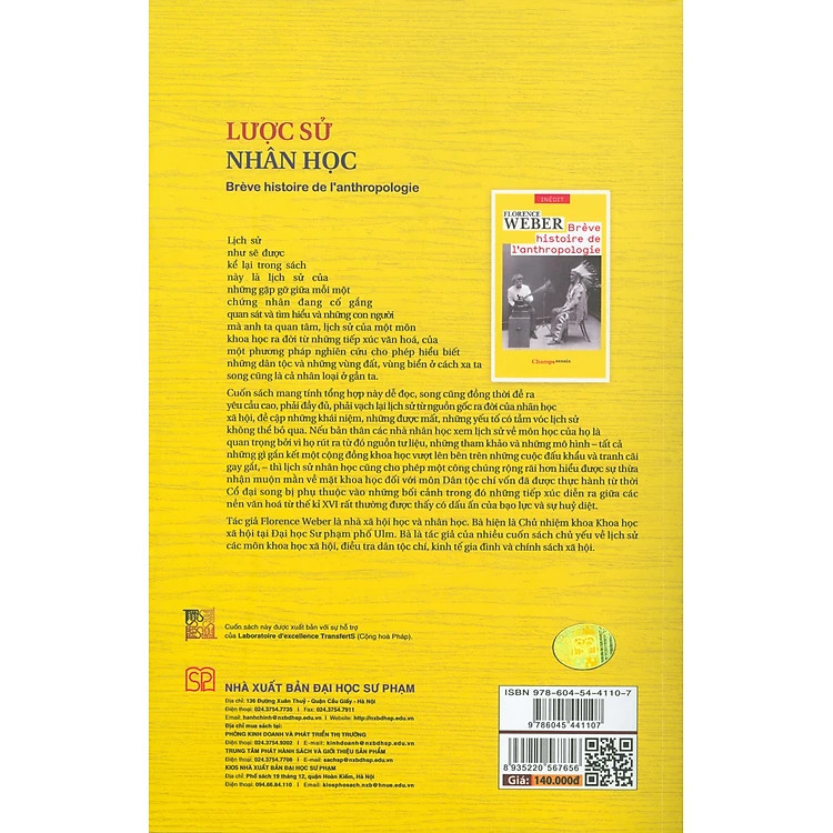 Lược Sử Nhân Học - Florence Weber - Phạm Anh Tuấn dịch -