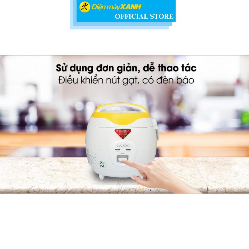 Nồi cơm nắp gài Cuckoo 1.08 lít CR-0671 - Hàng Chính Hãng