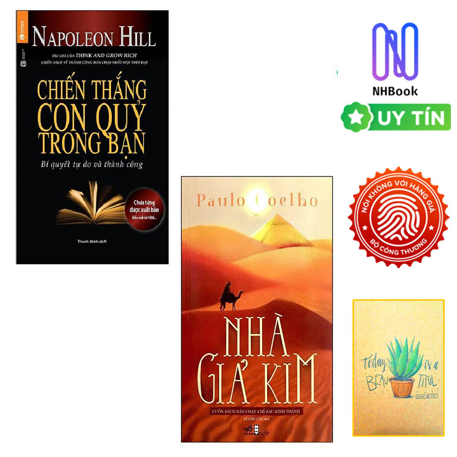 Combo Sách Nhà Giả Kim và Chiến Thắng Con Quỷ Trong Bạn