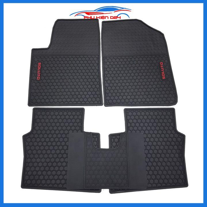 Lót sàn ô tô cao su Soluto 2018-2019-2020-2021-2022 không mùi chống trơn trượt