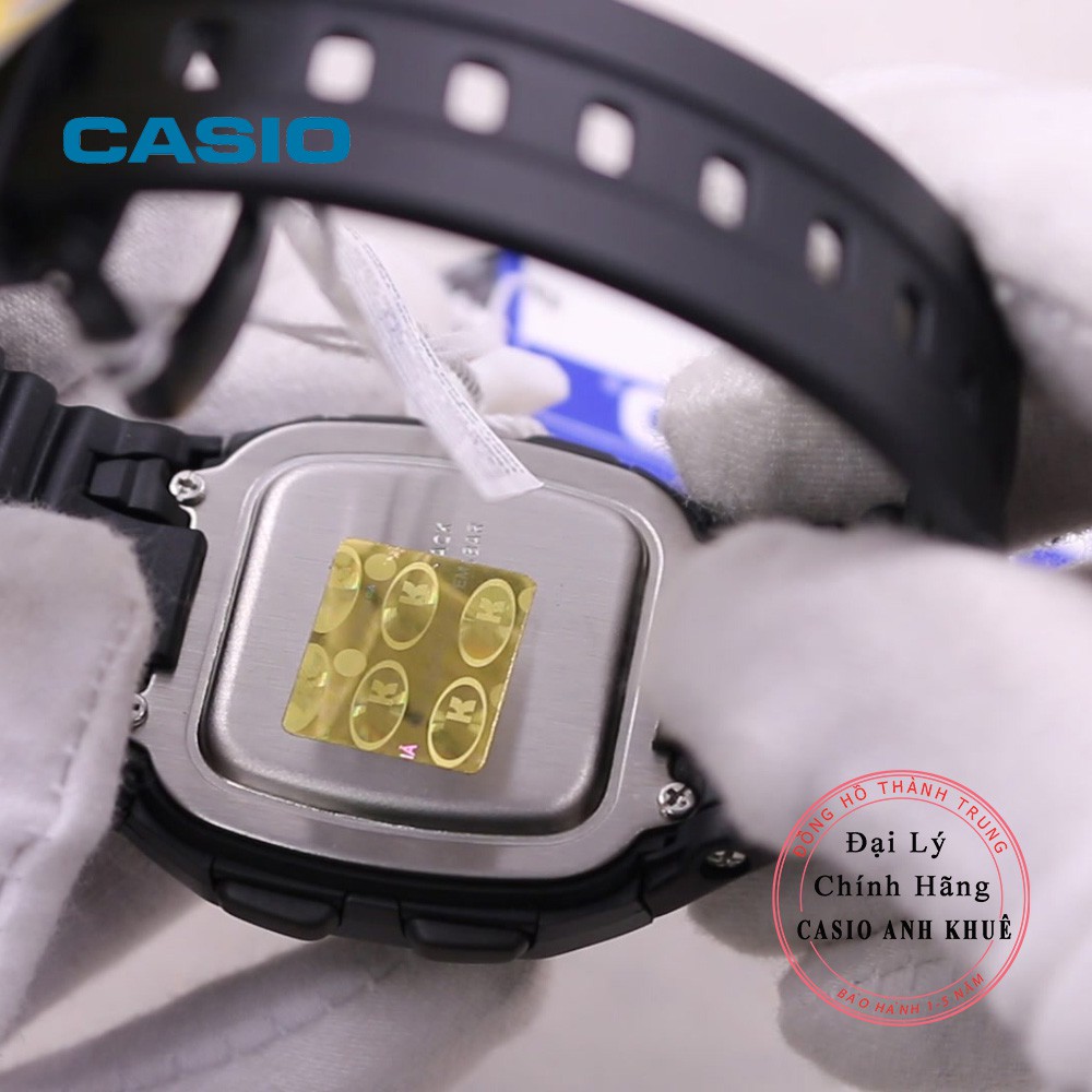 Đồng Hồ Nam Casio W-96H-1BV Dây Nhựa