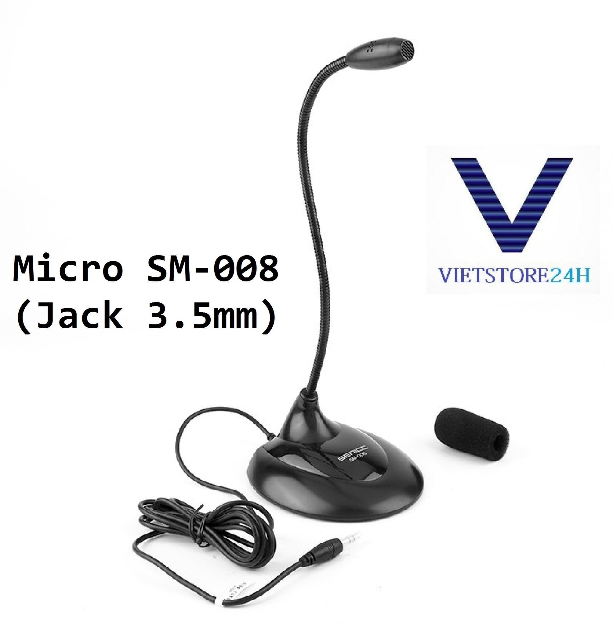 Micro SM-008 (Jack 3.5mm) VT - Hàng chính hãng