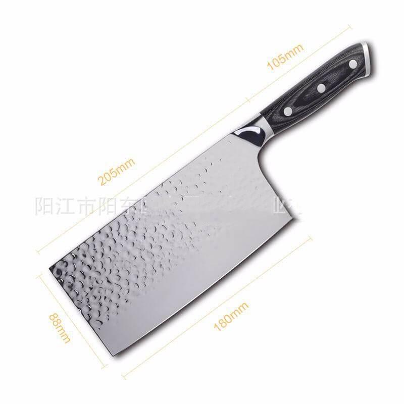 DAO - DAO BẾP NHẬT BẢN USUBA THÉP DAMASCUS MÃ ADT113 nt topcomshop vn