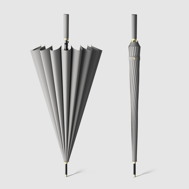 Ô dù đi mưa sân Golf Bussiness 24k Bone Umbrella Large Oversized Windproof FILLE CLAIR
