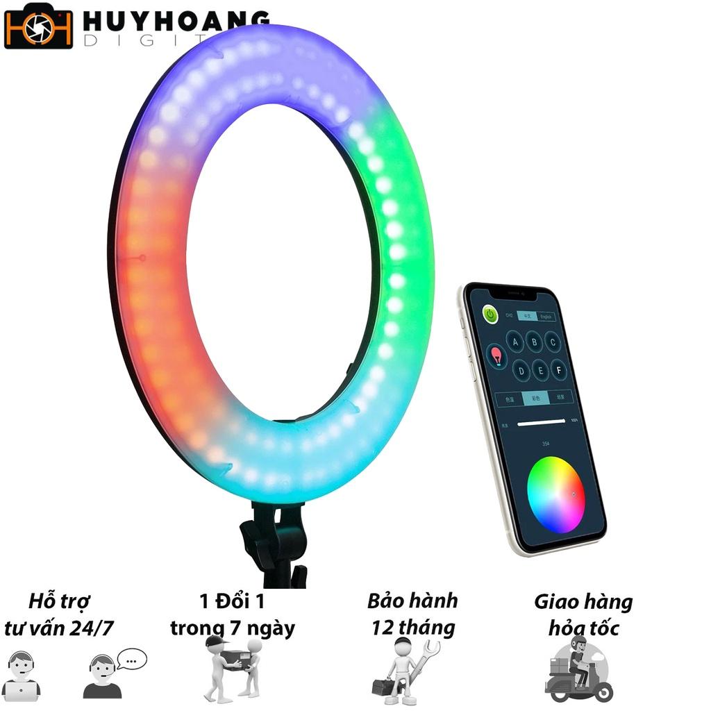 Đèn Led Ring Weeylite WE-10S RGB LED LIGHT Hàng nhập khẩu