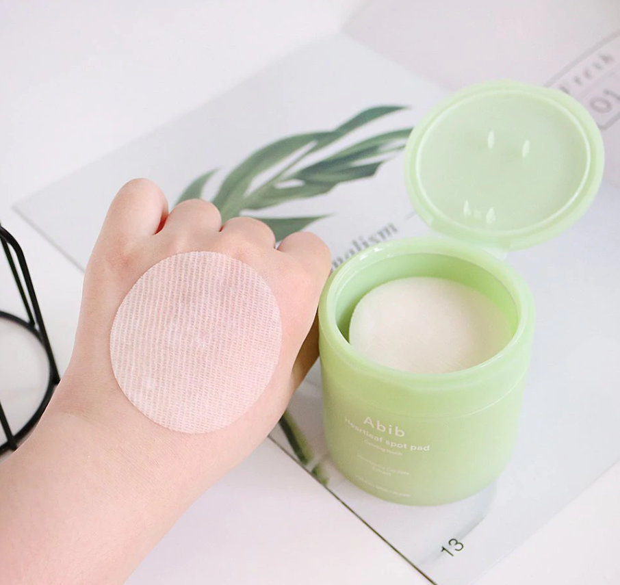 Miếng Pad Tinh Chất Rau Diếp Cá Làm Dịu Da Abib Heartleaf Spot Pad Calming Touch