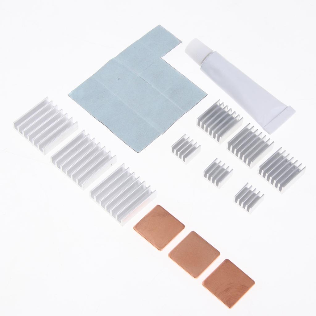 Aluminum Heat Sink Cooling Fin 8.8*5-8.8mm 14*6-14mm 20*6-20mm 15*1-15mm