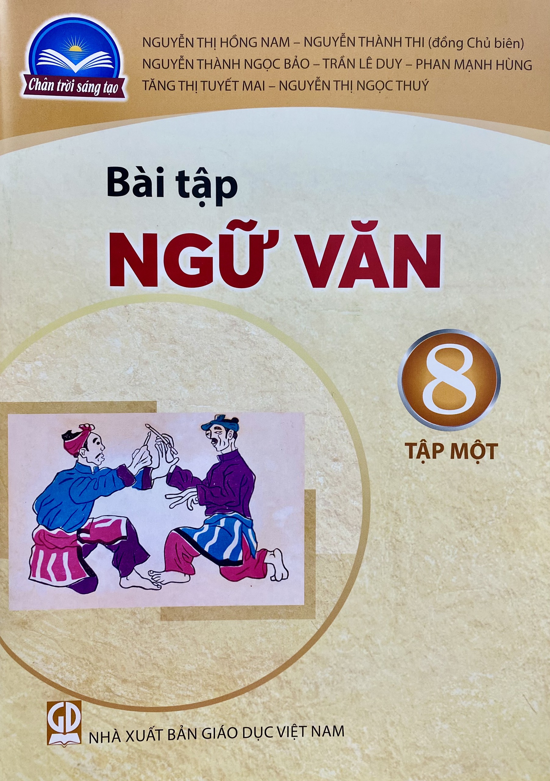 Sách - Combo 4 cuốn Ngữ văn lớp 8 tập 1+2 (Chân trời sáng tạo)