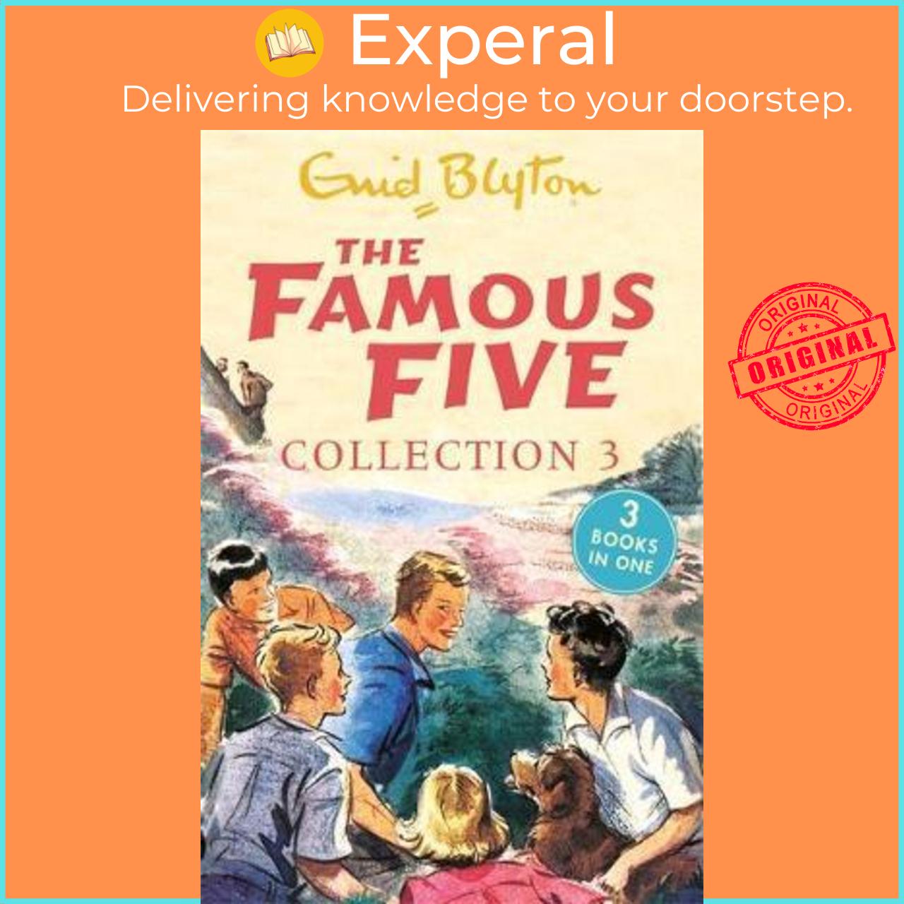 Sách - The Famous Five Collection 3 : Books 7-9 by Enid Blyton (UK edition, paperback)