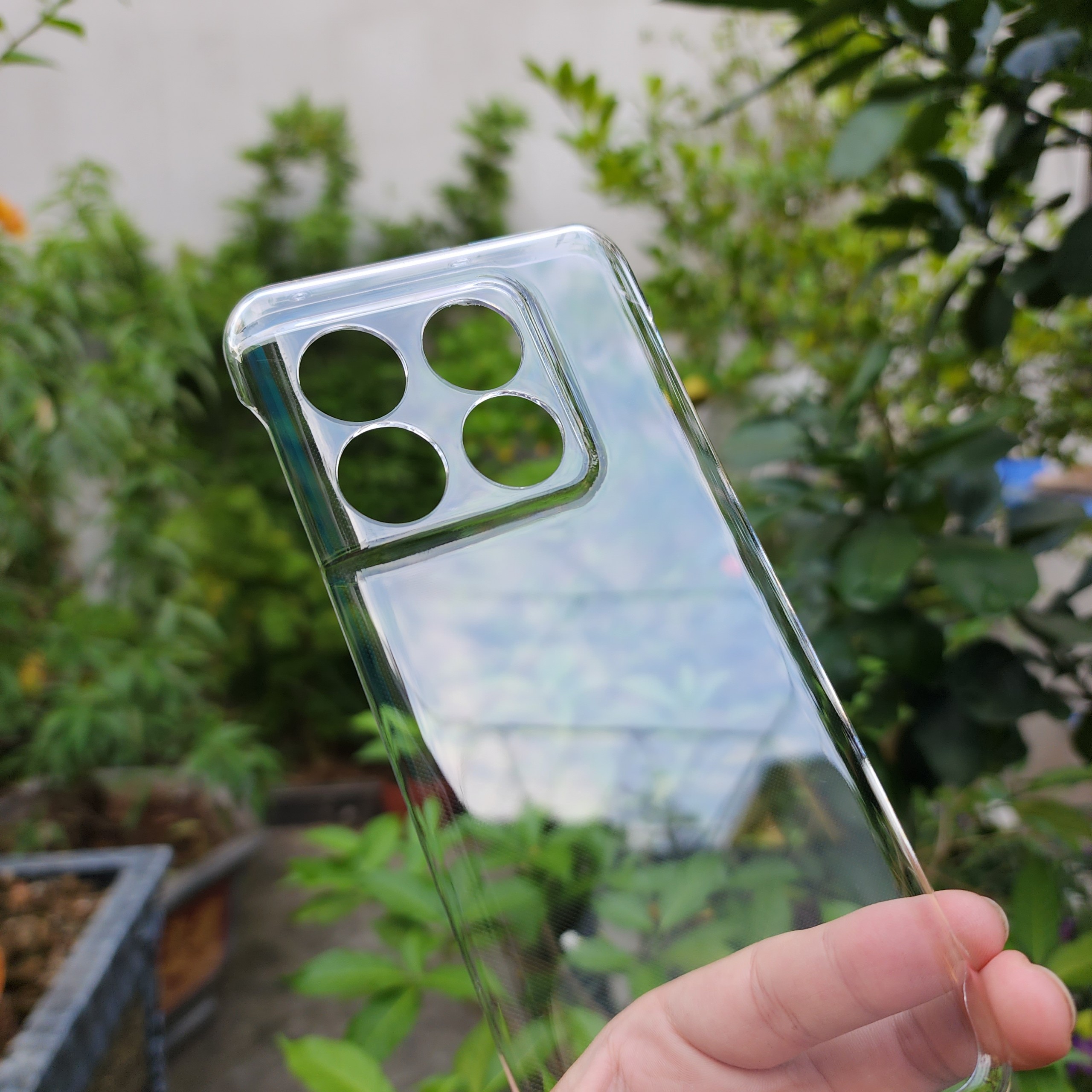 Ốp Lưng KHÔNG VIỀN Cho Oneplus ACE Pro, Oneplus ACE 2, Oneplus ACE 2V Trong Suốt, Nhựa PC Cứng Mỏng, Không Ố Vàng Bảo Vệ Camera