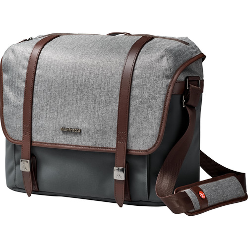 TÚI MÁY ẢNH MANFROTTO LIFESTYLE WINDSOR MESSENGER S | Hàng Chính Hãng