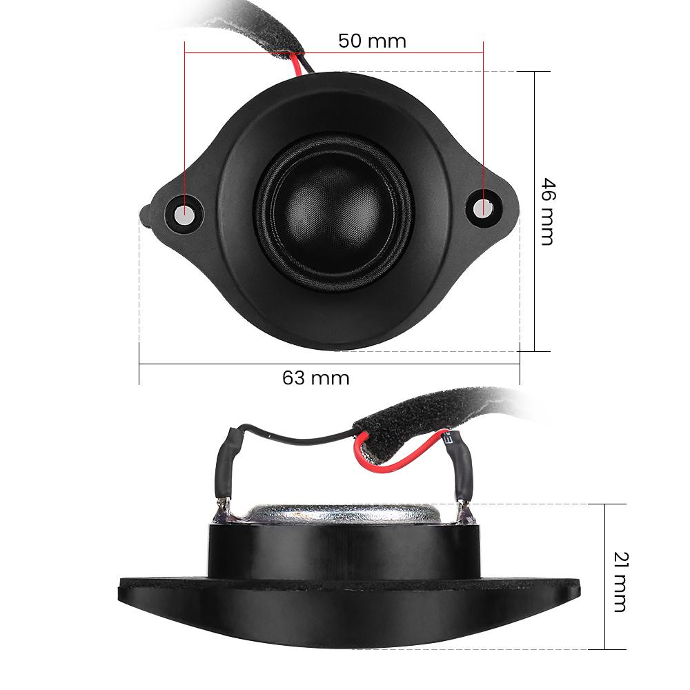 AIYIMA 2 Chiếc Tweeter Âm Thanh Loa Mini Trình Điều Khiển 8 Ohm 20W Rạp Hát Tại Nhà Phim Lụa Loa Treble Nam Châm Neodymium Loa Còi