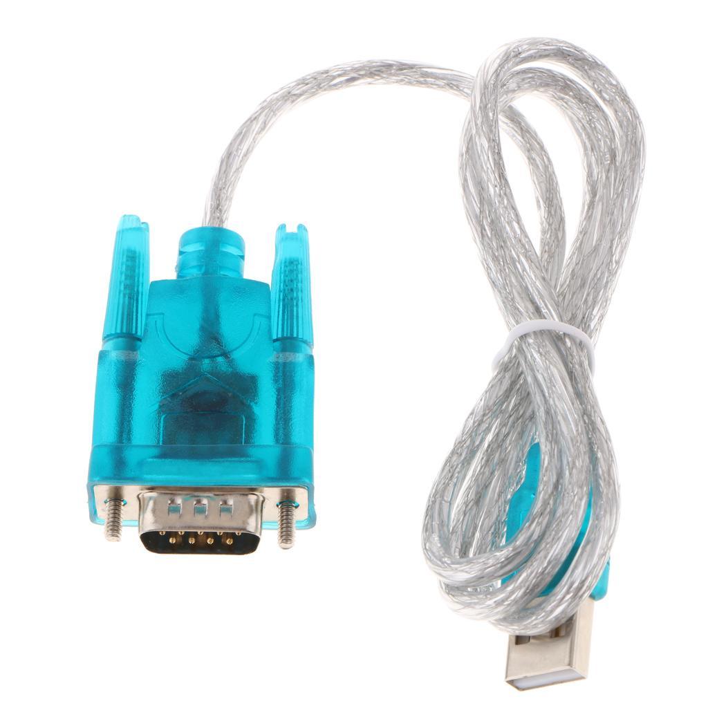 USB to RS232 Serial Port 9 Pin DB9 Cable Serial COM Port Adapter Convertor