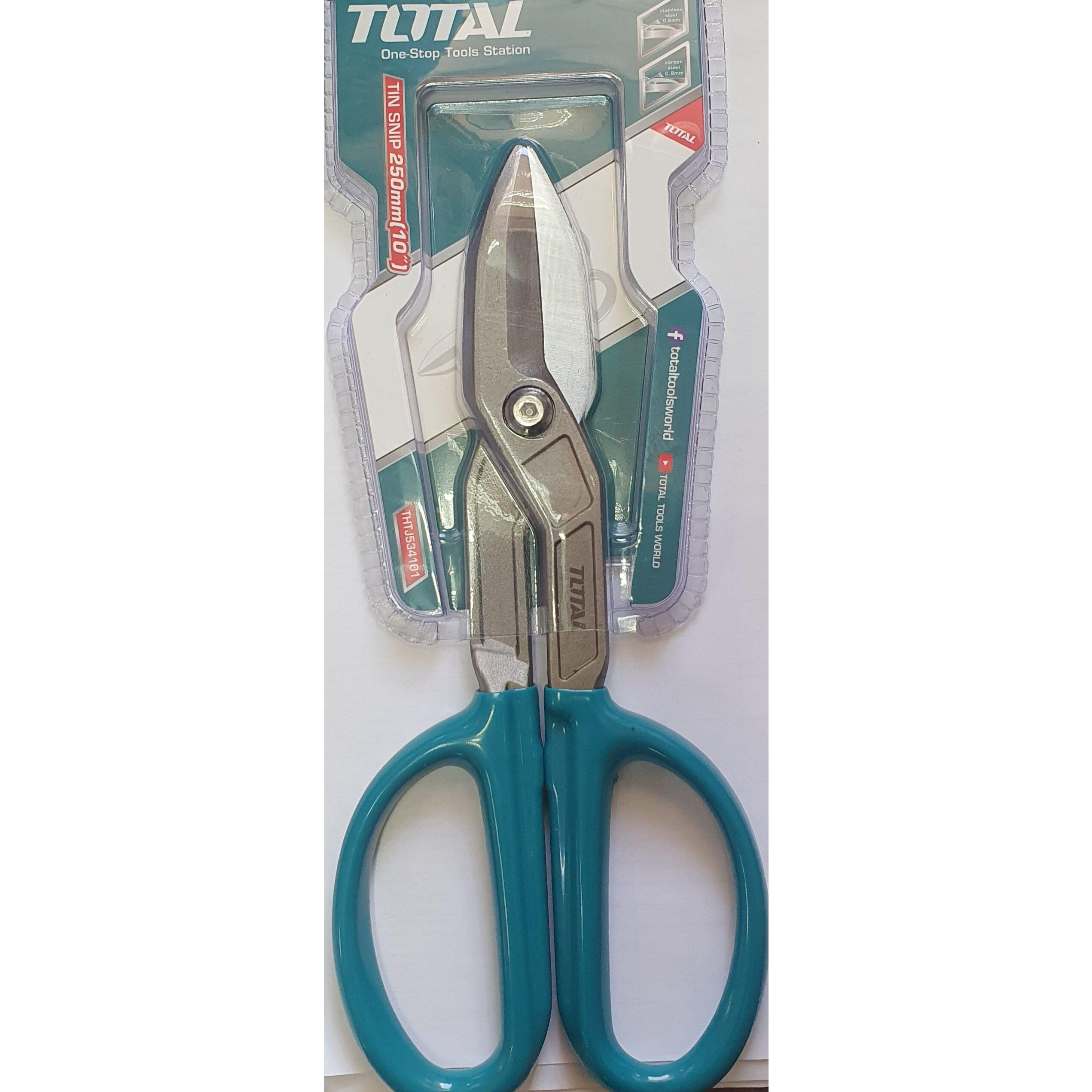 KÉO CẮT TÔN CÔNG NGHIỆP MỎ THẲNG 10INCH TOTAL THTJ534101 - HÀNG CHÍNH HÃNG