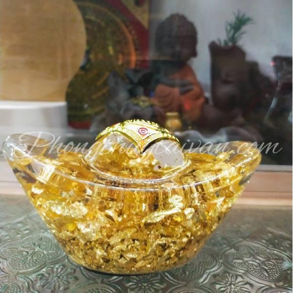 Thỏi,Túi Vàng Lá Kim Nguyên Bảo