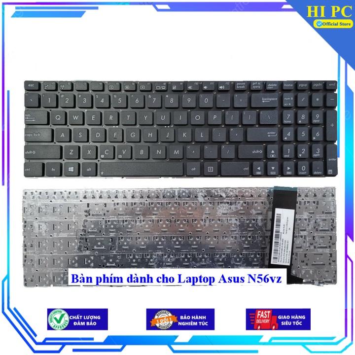 Bàn phím dành cho Laptop Asus N56vz - Phím Zin - Hàng Nhập Khẩu