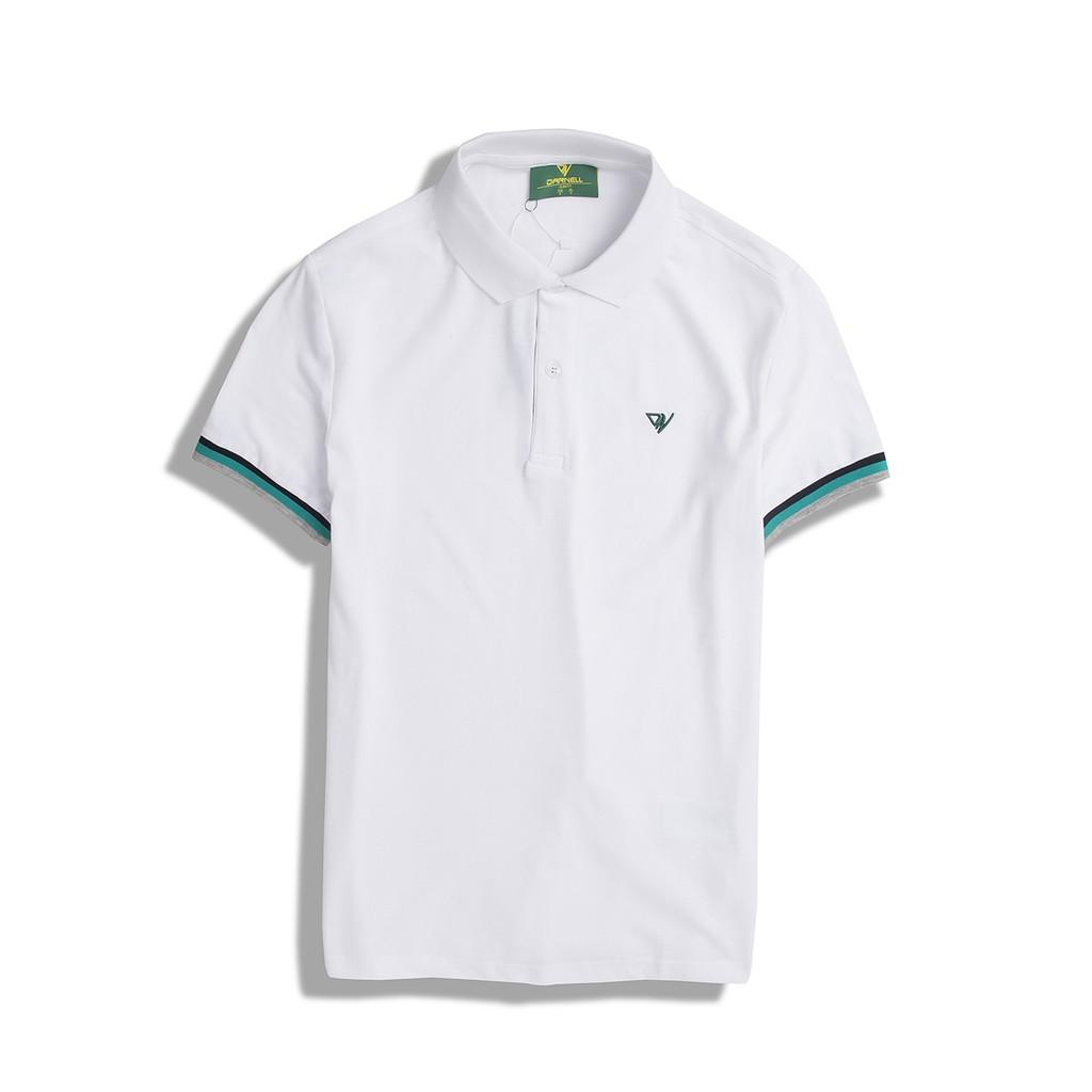 Áo thun polo nam cao cấp cổ tay viền chất cotton mềm mịn thấm hút mồ hôi chính hãng DARNELL DN0027