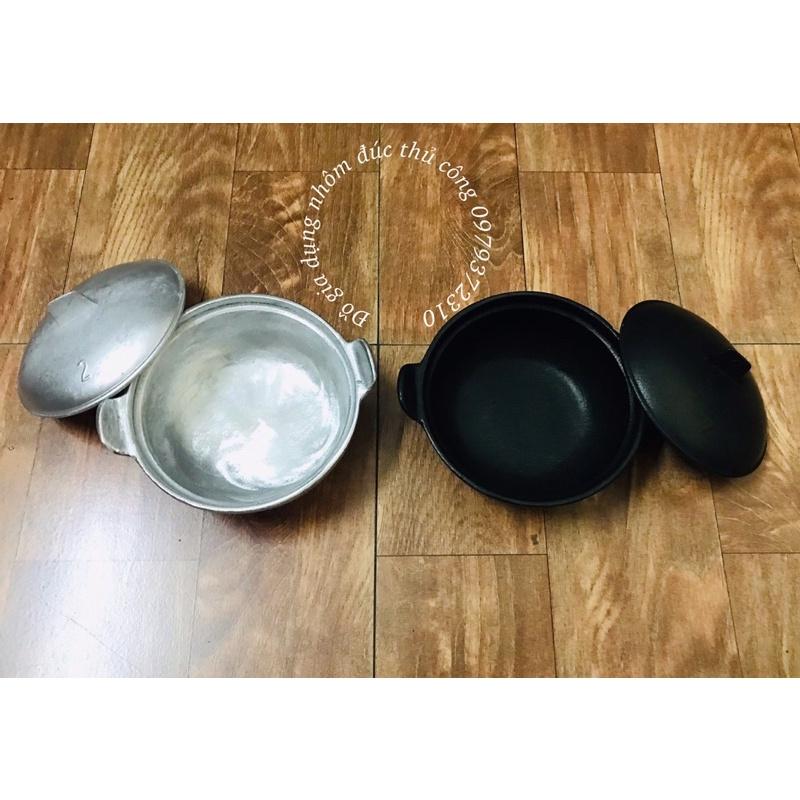 Nồi gang đúc kho thịt cá 16cm ( số 2 )