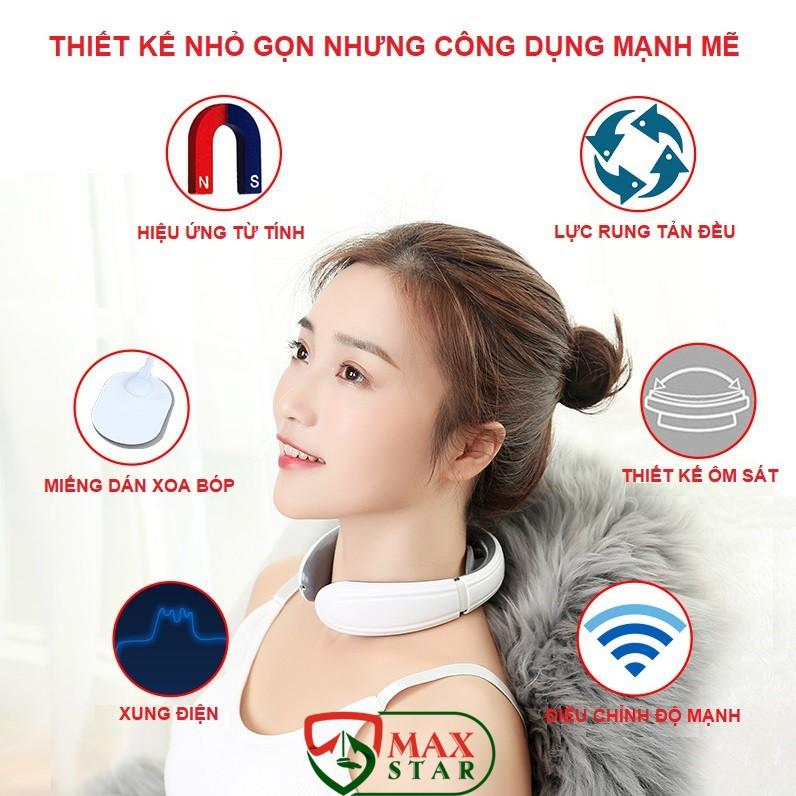 Máy massage cổ vai gáy vật lý trị liệu CAO CẤP LOẠI 1 Massage cổ thông minh