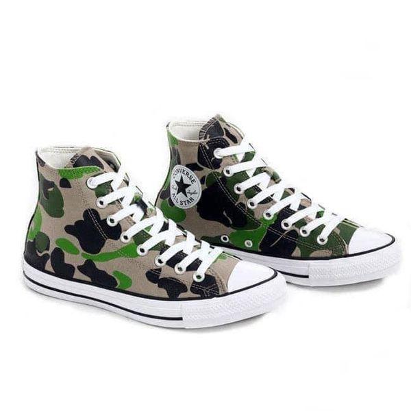 Giày sneaker Converse Chuck Taylor All Star Archival Camo Hi - 166714C