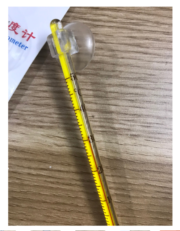 Nhiệt Kế Đo Độ Bể Cá, Bể Thủy Sinh HÀNG NHẬP CAO CẤP Vạch Chia Độ In Đậm Rõ Nét - Màu Ngẫu Nhiên