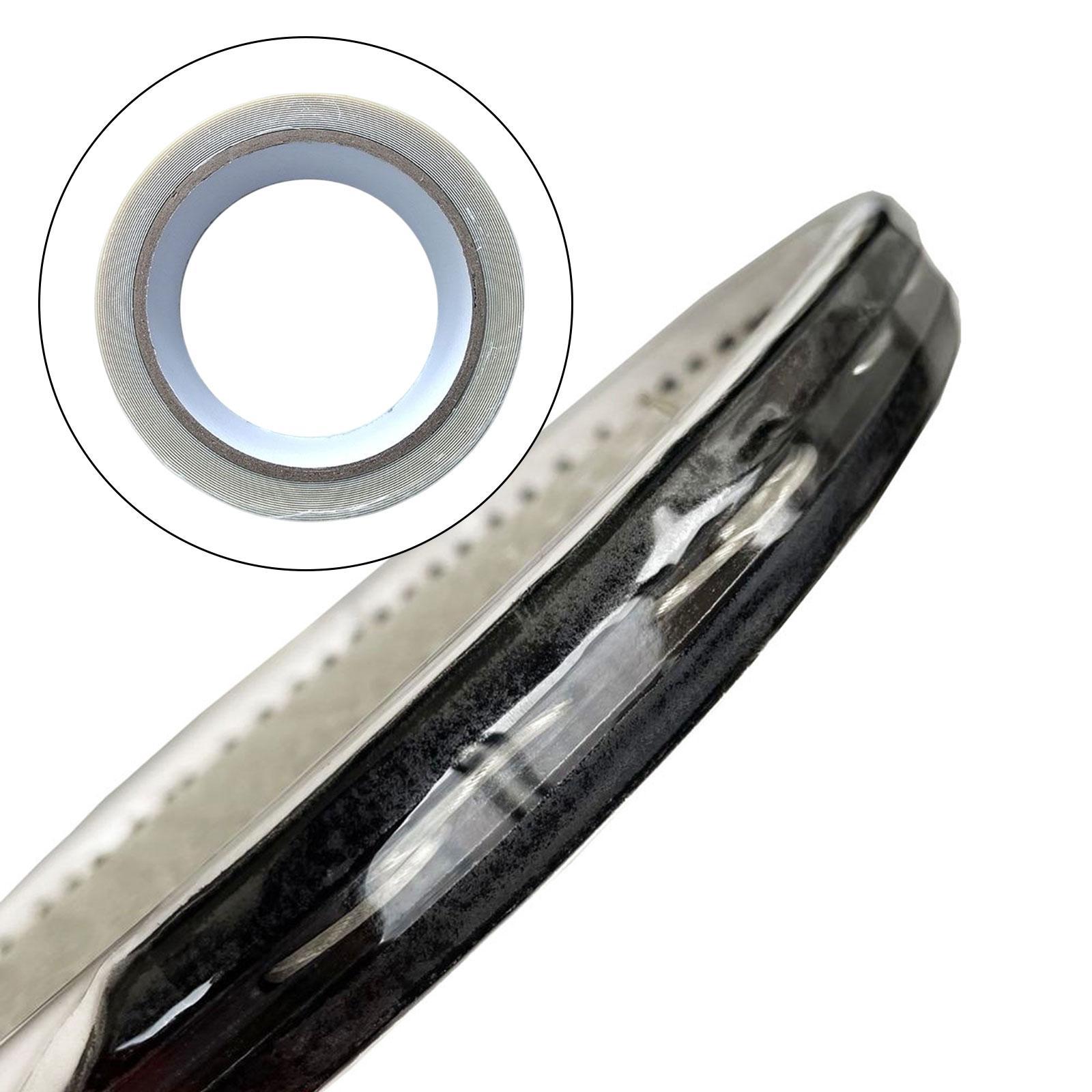 Tennis Racket Head Protection Tape, Guard Sticker, Protective Waterproof Wear Resistant Edge Protection Racket Stickers for Player